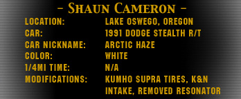 Shaun Cameron - Lake Oswego, OR